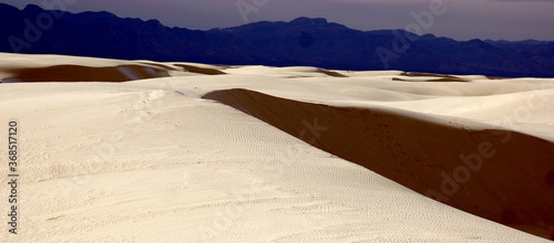 Panorama of the Dunes - White Sands National Monument, New Mexico, USA