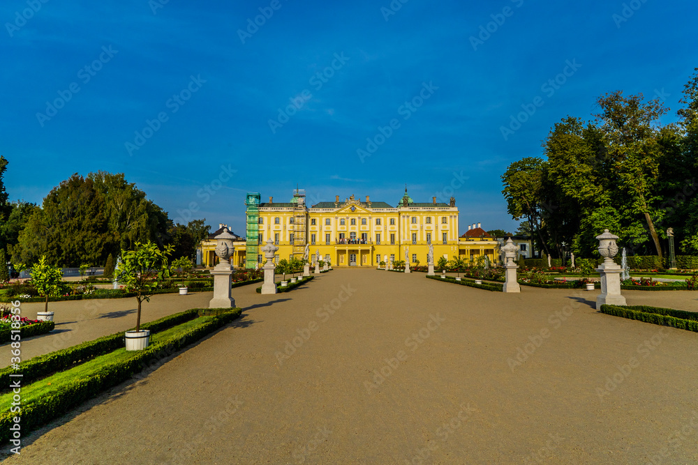 Branicki Palace in Bialystok, Poland