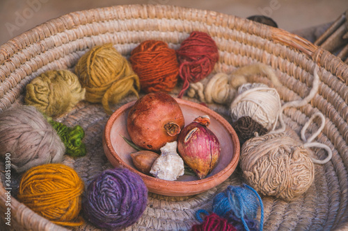Wool traditional grana handmade