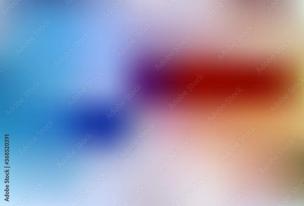 Light Blue, Yellow vector blurred shine abstract template. Light Blue, Yellow vector blurred shine abstract template.