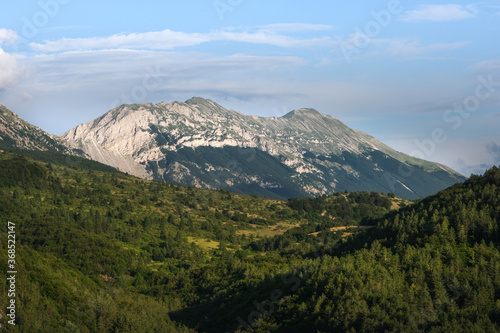Majella mountain complex in Abruzzo Italy