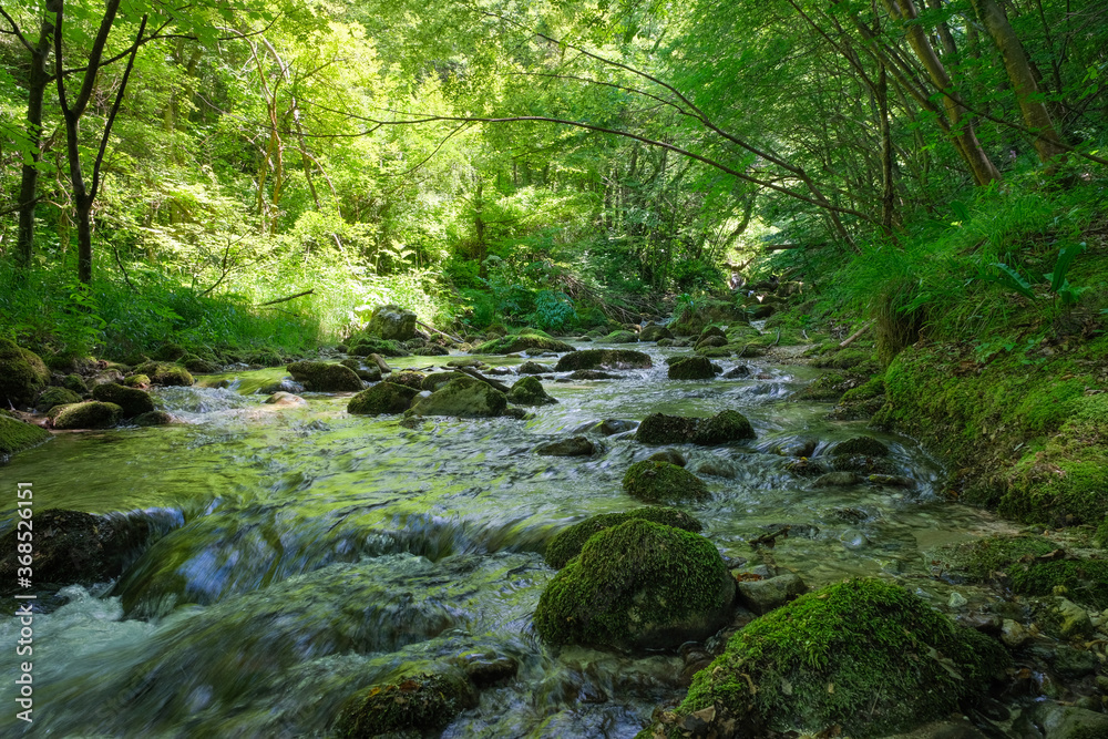 orfento river valley inside the majella mountain complex in abruzzo italy orfento river valley inside the majella mountain complex in abruzzo italy