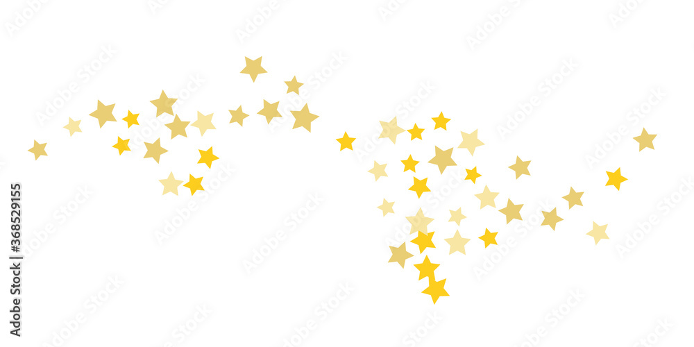 Star confetti. Star confetti.