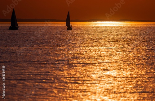 Bateaux sur la mer des Caraïbes à Deshaies Guadeloupe photo
