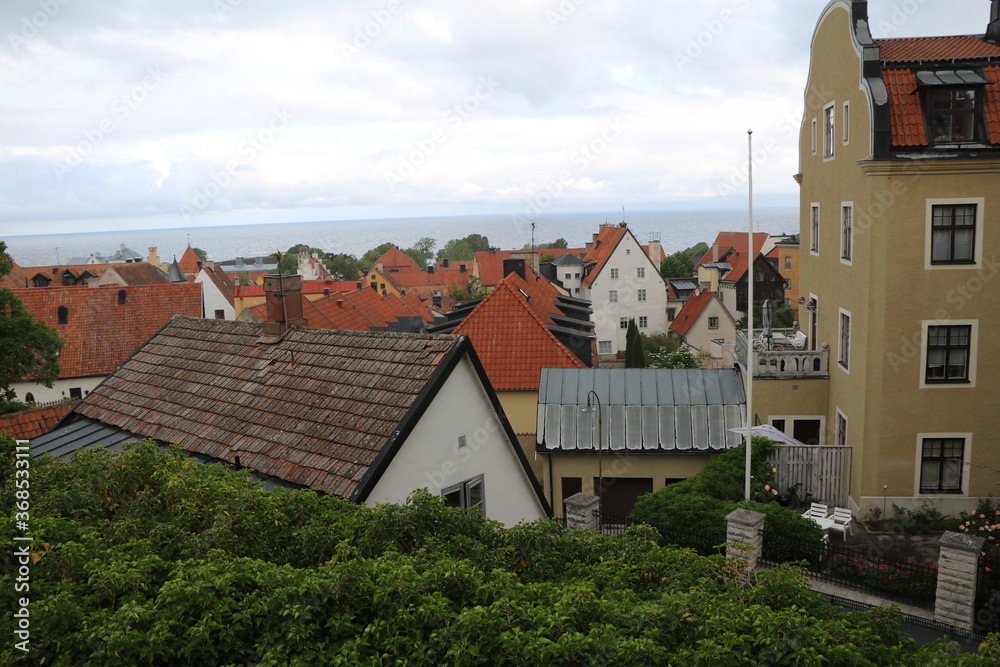 Holiday in Visby at Gotland, Sweden