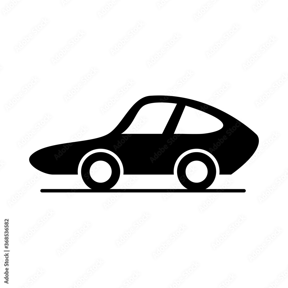 car sport model transport vehicle silhouette style icon design car sport model transport vehicle silhouette style icon design