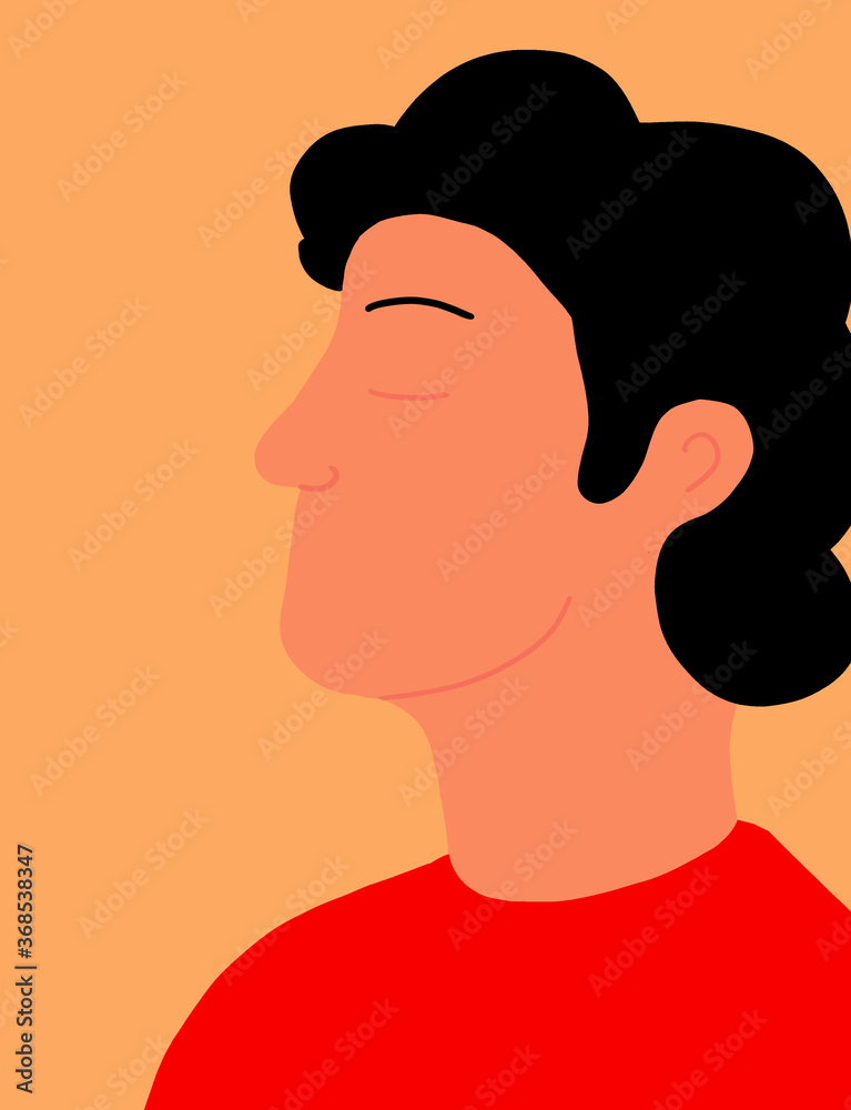 silhouette of a man with headphones silhouette of a man with headphones