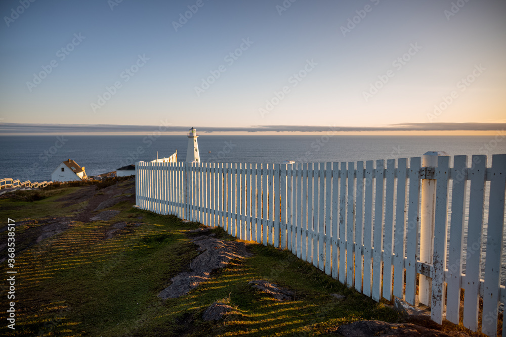 St Johns Lighthouse early morning sunrise
