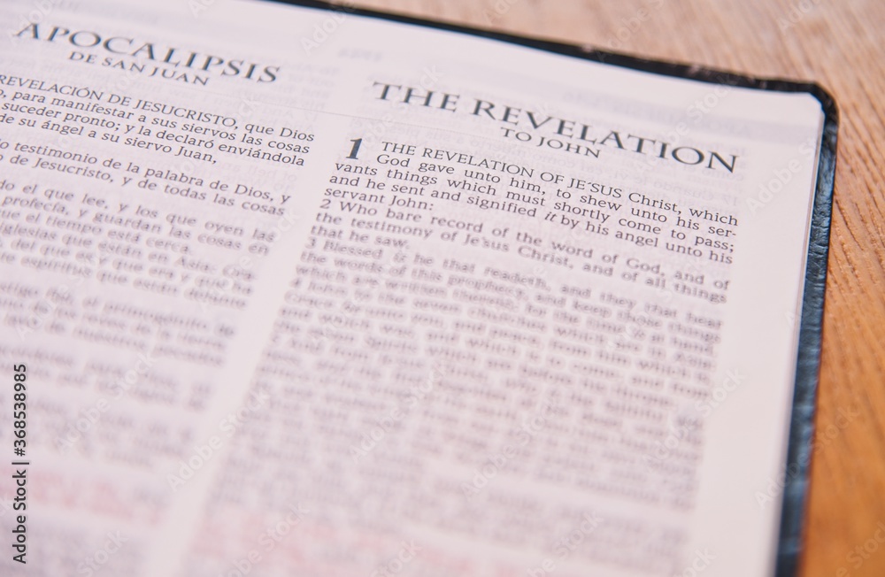 Holy Bible Christian Book New Testament - The Revelation Book Holy Bible Christian Book New Testament - The Revelation Book