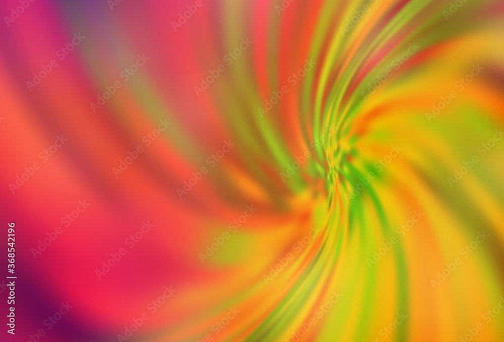 Light Red, Yellow vector blurred shine abstract template. Light Red, Yellow vector blurred shine abstract template.