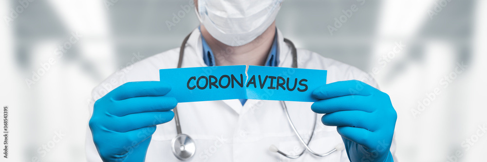 Young doctor against new Coronavirus 2019-nCoV Young doctor against new Coronavirus 2019-nCoV