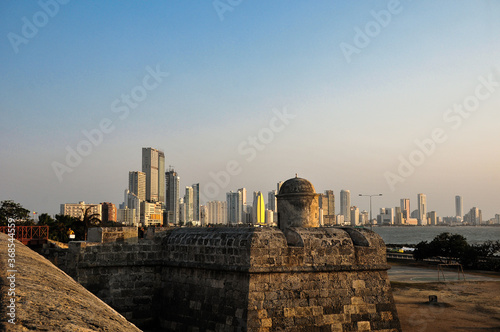 Boca Grande from Cartagena Walls,Colombia