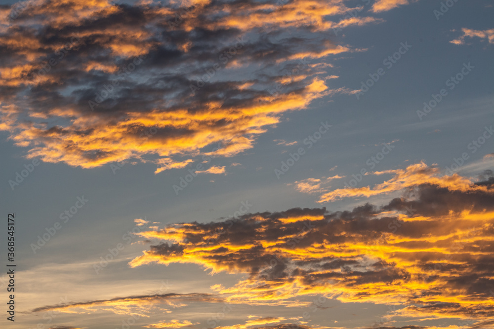 sky with clouds