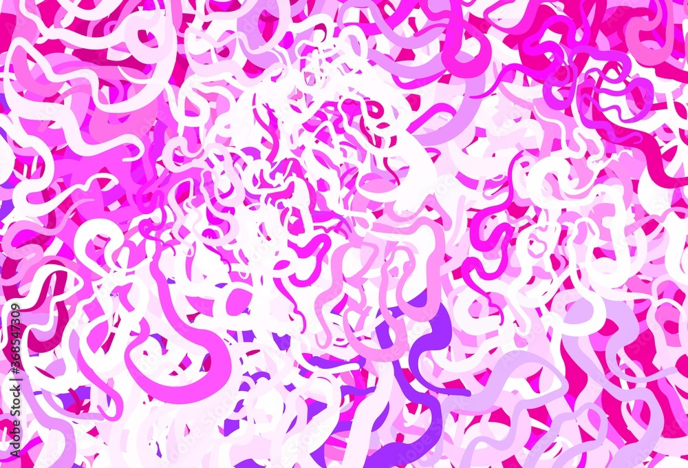 Light Pink vector pattern with lines. Light Pink vector pattern with lines.