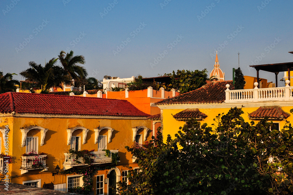 Cartagena houses,Colombia