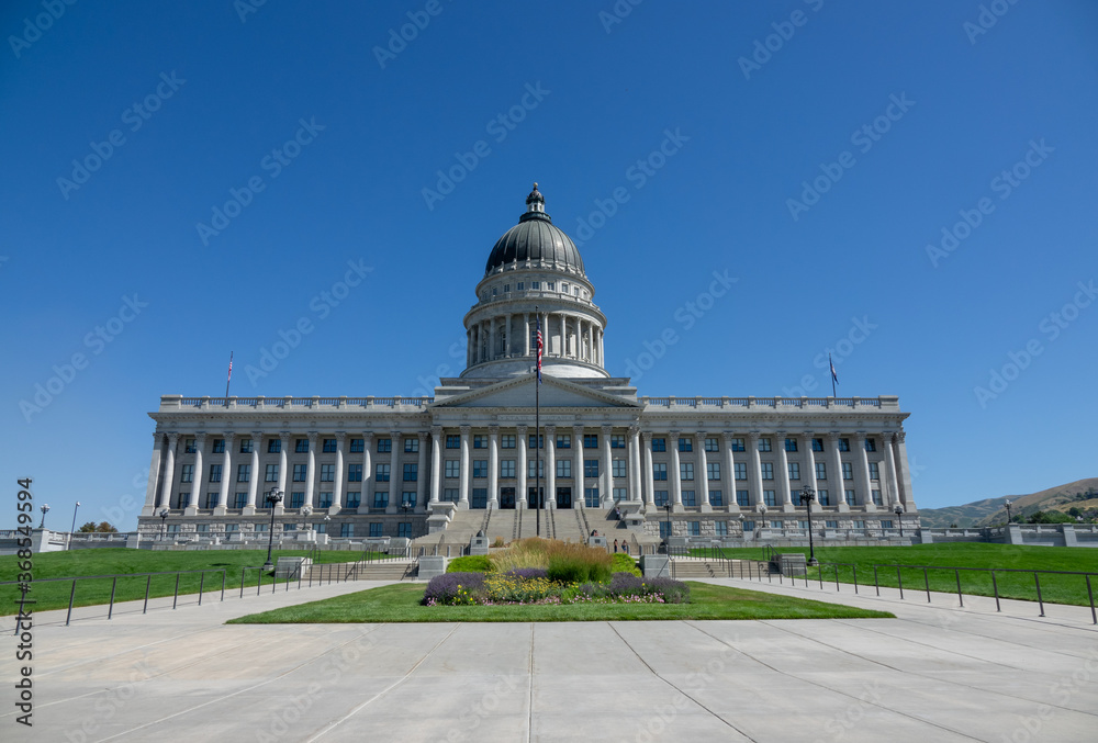 Utah State Capitol Building in Salt Lake City, Utah, USA