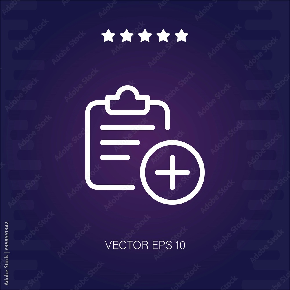 add vector icon