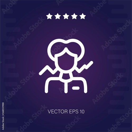banker vector icon