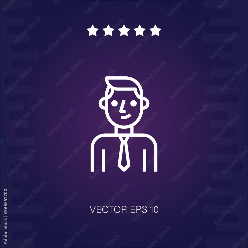 businessman vector icon businessman vector icon