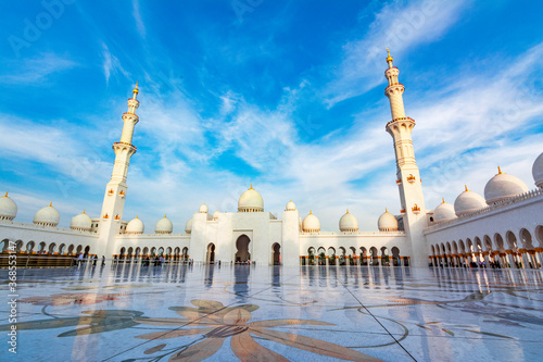 Shaikh Zayed Mosque, Abu Dhabi, UAE.
