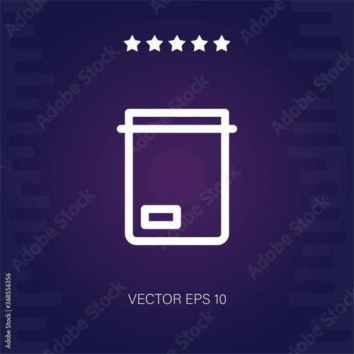 evidence vector icon modern illustration