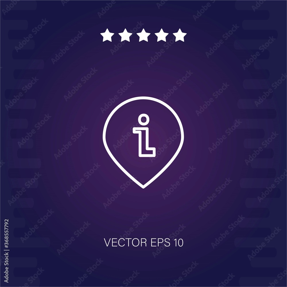 inkwell vector icon modern illustration inkwell vector icon modern illustration