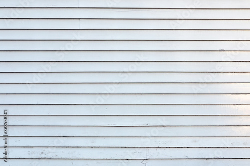 White wooden wall, a background or texture