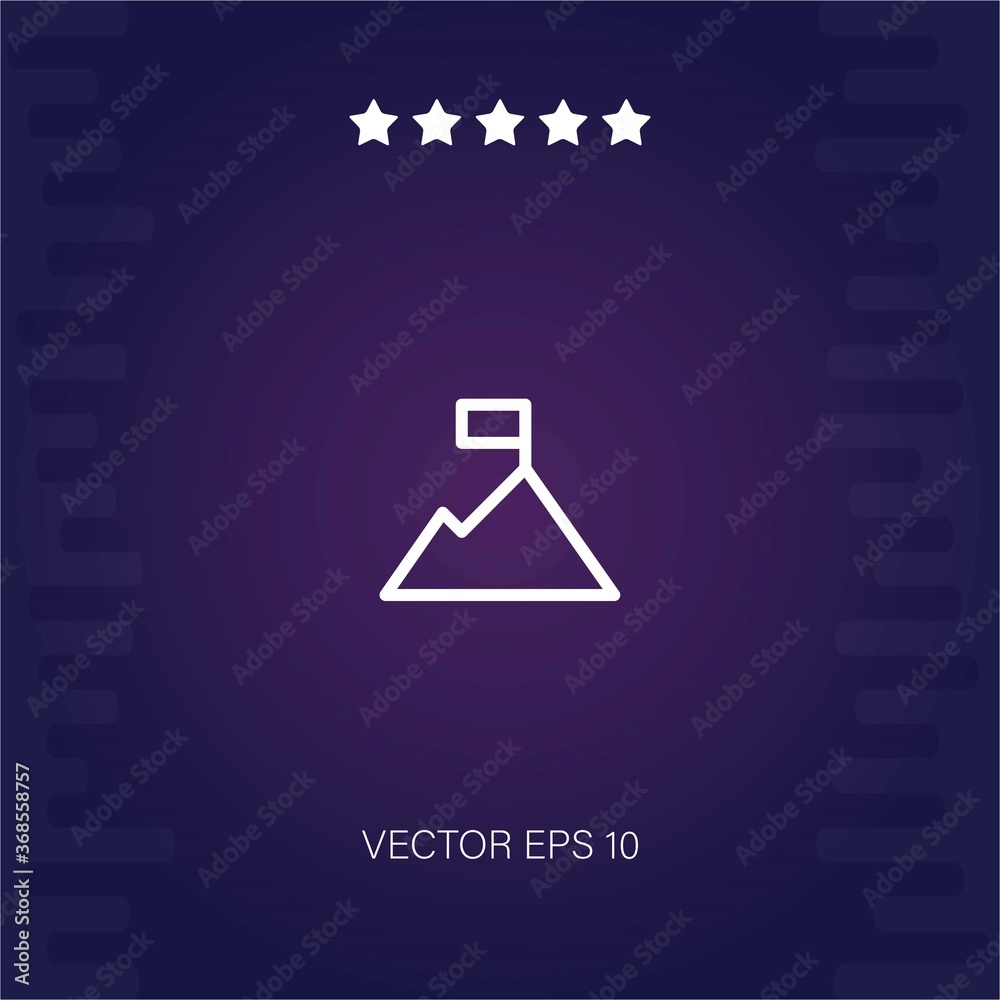 mobile analytics vector icon modern illustration mobile analytics vector icon modern illustration