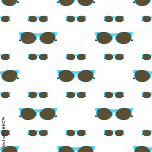 seamless pattern with sunglasses