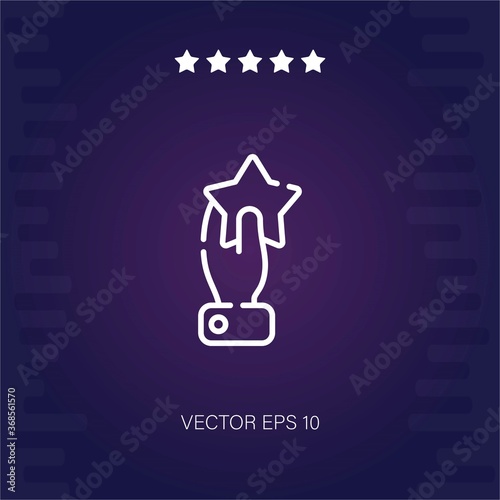 rating vector icon modern illustration