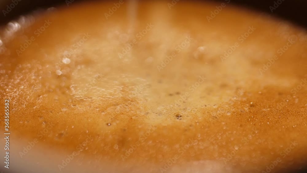 put sugar in espresso coffee slow motion put sugar in espresso coffee slow motion