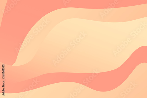 Abstract yellow wavy background with curve lines. Abstract yellow art lines. Autumn concept.