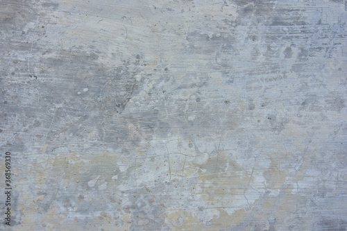 Old wall background with cemen texture in white and grey color. can be used as background and wallpaper. © nature design