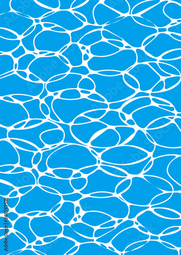 涼し気な水面の背景素材 イラスト ベクター