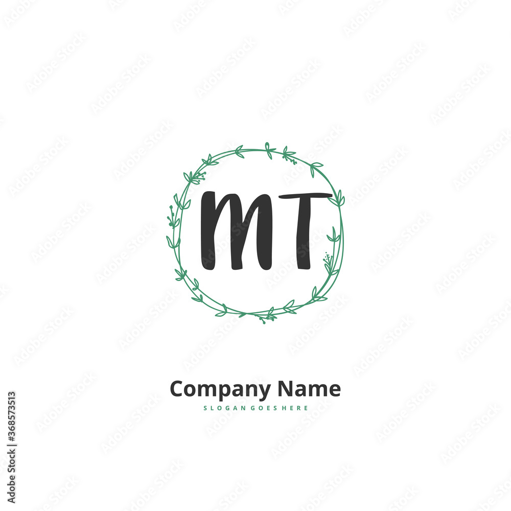 M T MT Initial handwriting and signature logo design with circle. Beautiful design handwritten logo for fashion, team, wedding, luxury logo. M T MT Initial handwriting and signature logo design with circle. Beautiful design handwritten logo for fashion, team, wedding, luxury logo.