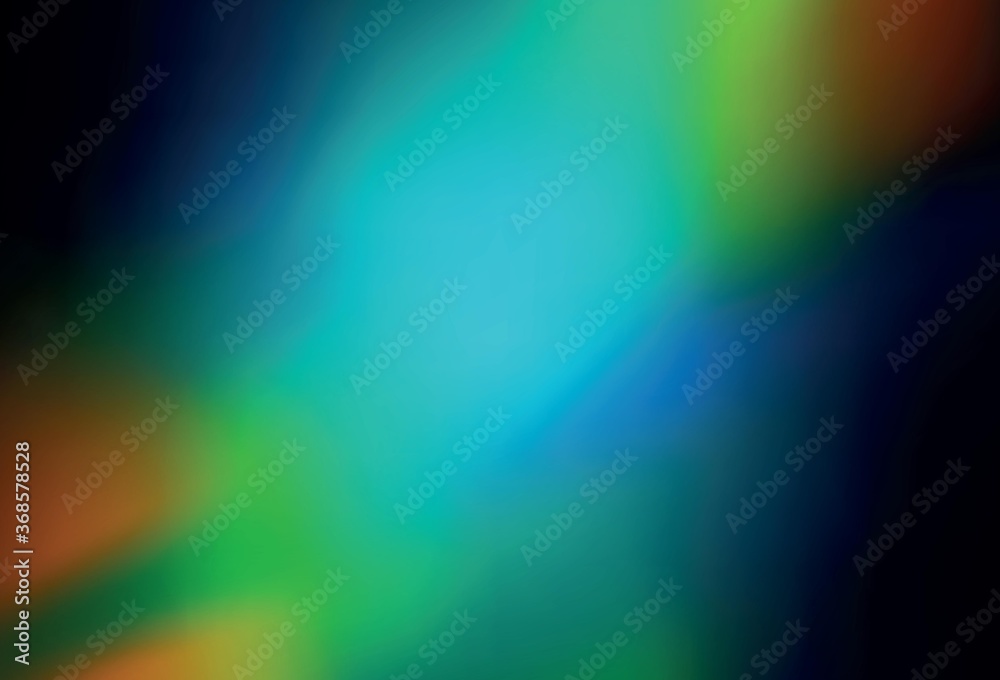 Dark Blue, Yellow vector blurred bright texture.