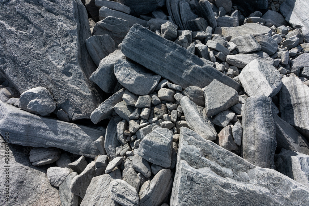 Large boulders of rock, in a national park in the Polar Urals, Russia. Hiking concept. Large boulders of rock, in a national park in the Polar Urals, Russia. Hiking concept.