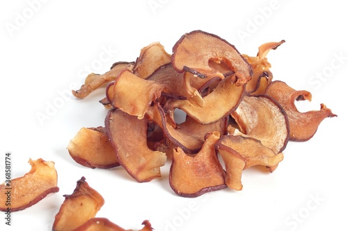 The fruit of the Garcinia tree has been slice and dried for seasoning and as an herb. photo