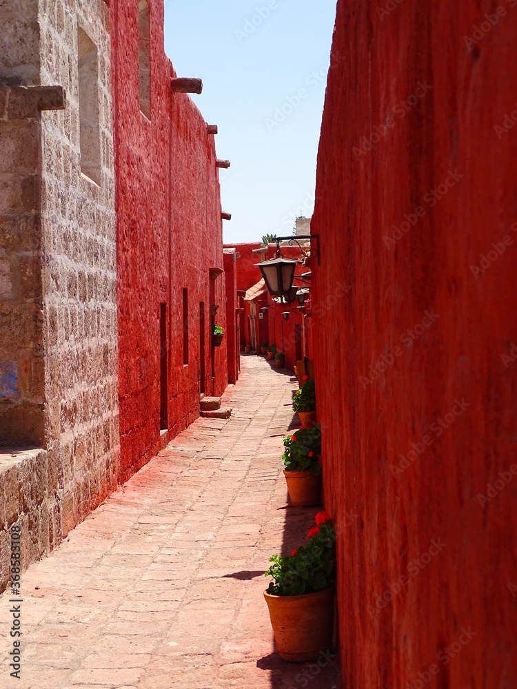 South America, Peru, Arequipa city, Santa Catalina Convent