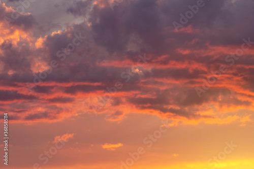 Picturesque beautiful sky as an abstraction and background. © sv_production