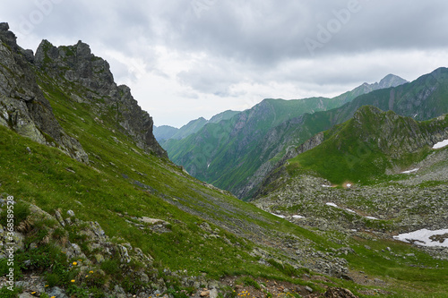 Summer in the mountains