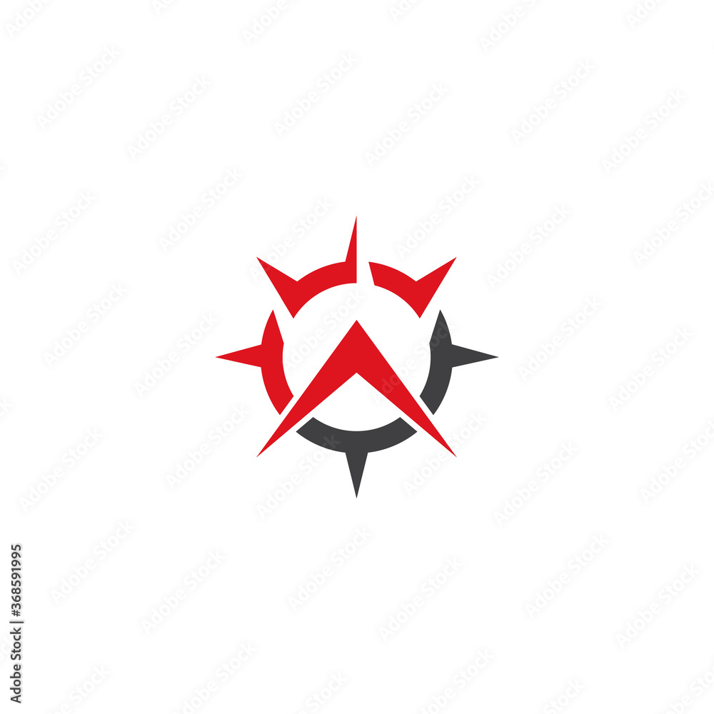 Compass Logo Template vector icon Compass Logo Template vector icon