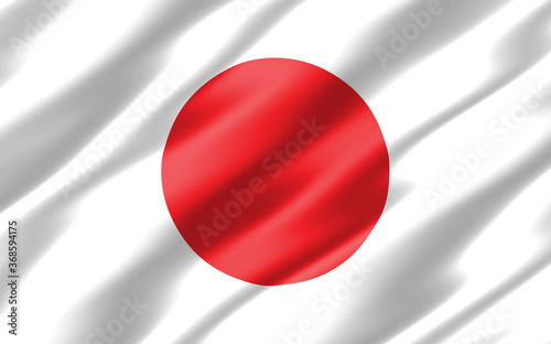 Silk wavy flag of Japan graphic. Wavy Japanese flag 3D illustration. Rippled Japan country flag is a symbol of freedom, patriotism and independence. Free Download Silk wavy flag of Japan graphic. Wavy Japanese flag 3D illustration. Rippled Japan country flag is a symbol of freedom, patriotism and independence. - GFXLoad