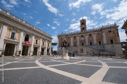 Campidoglio Plaza, Rome, Lazio, Italy photo