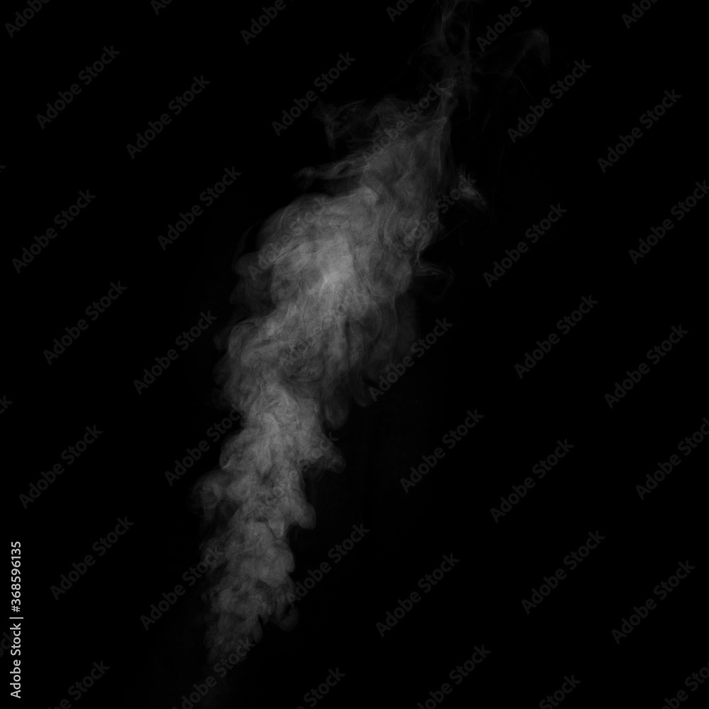 White smoke isolated on black background. smoke stock image White smoke isolated on black background. smoke stock image