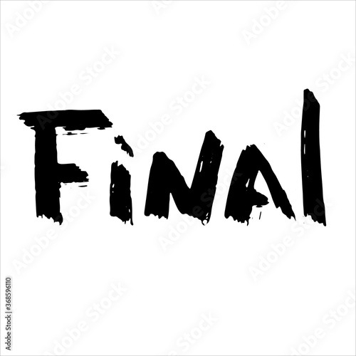final sale hand drAw lettering