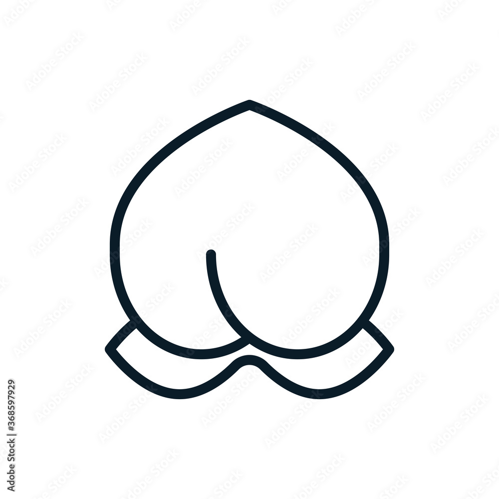 Peach outline icons. Vector illustration. Editable stroke. Isolated icon suitable for web, infographics, interface and apps. Peach outline icons. Vector illustration. Editable stroke. Isolated icon suitable for web, infographics, interface and apps.