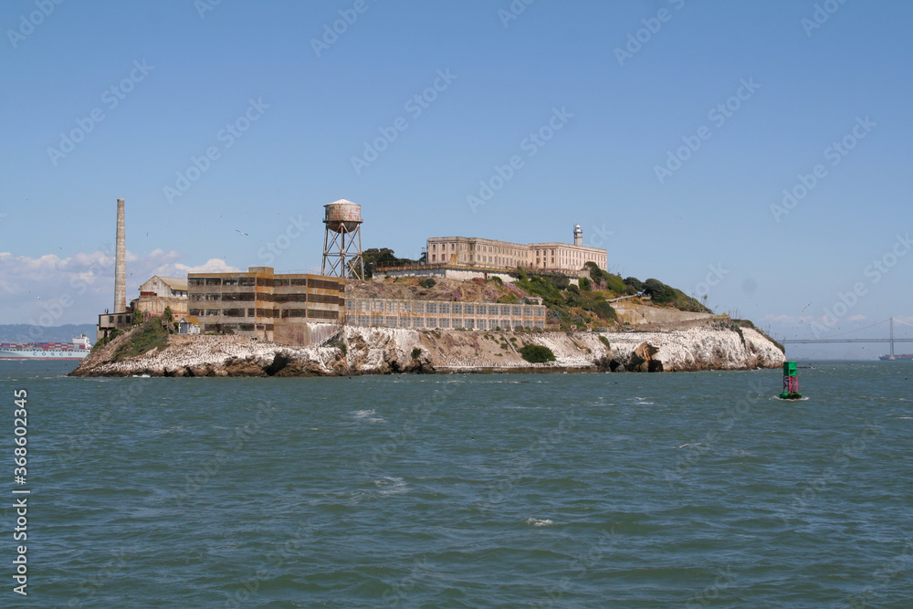 Alcatraz Island, San Fransisco bay, California, USA