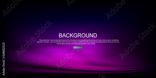 Abstract dark purple shade design, silhouette of fabric folds