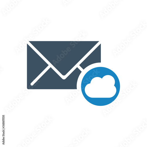 Email cloud icon